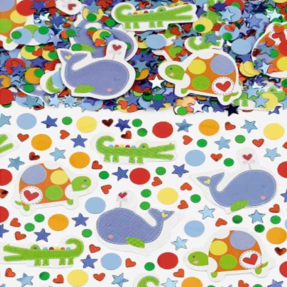 Babyparty Jungen Konfetti