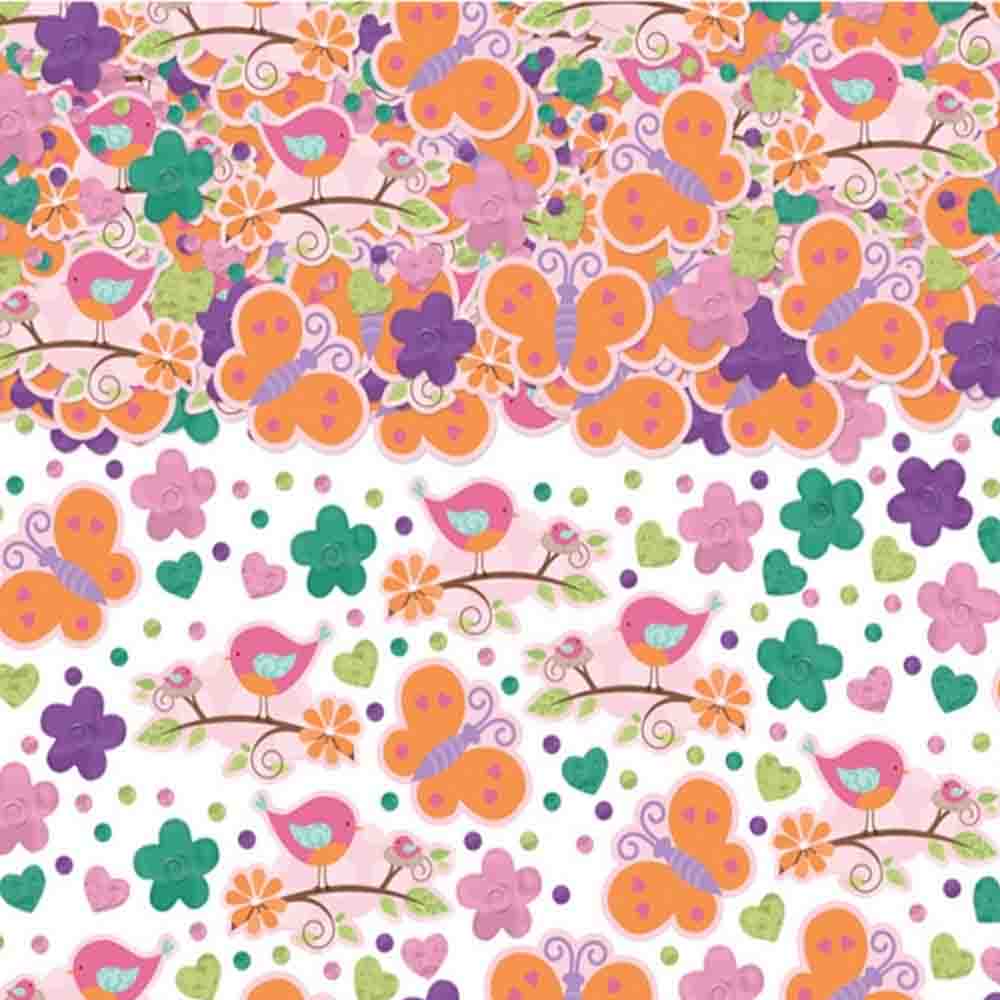 Babyparty Mädchen Konfetti