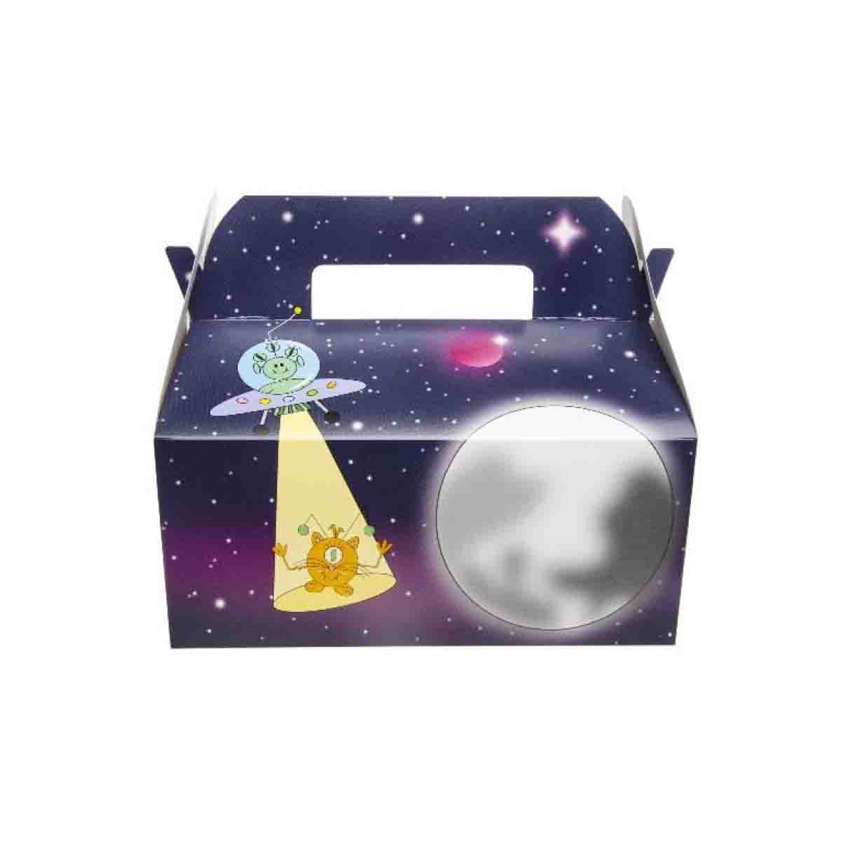 Geschenkbox Weltraum 1 Stück, groß