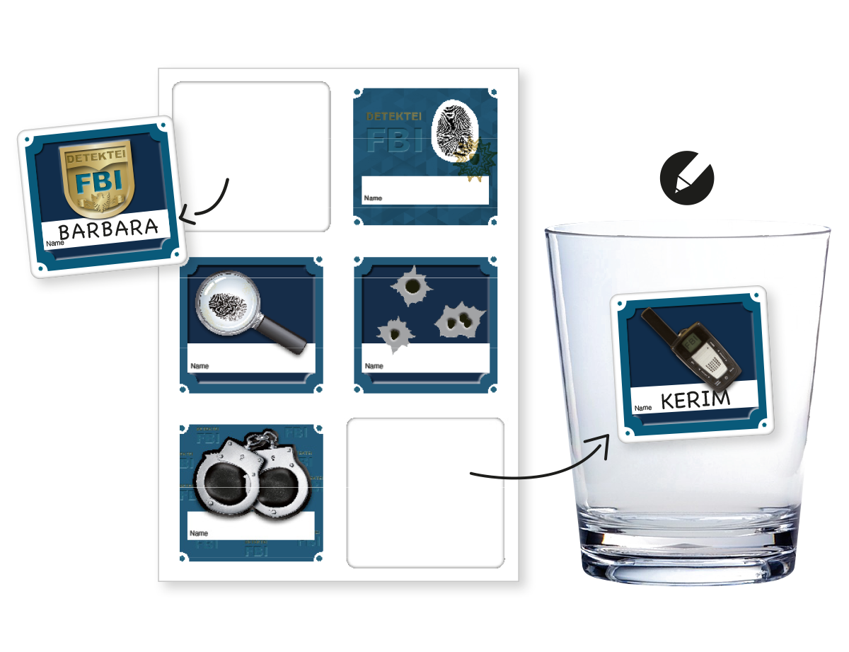 Bibi Und Tina Geschenkbox 6St. Partyzubehör