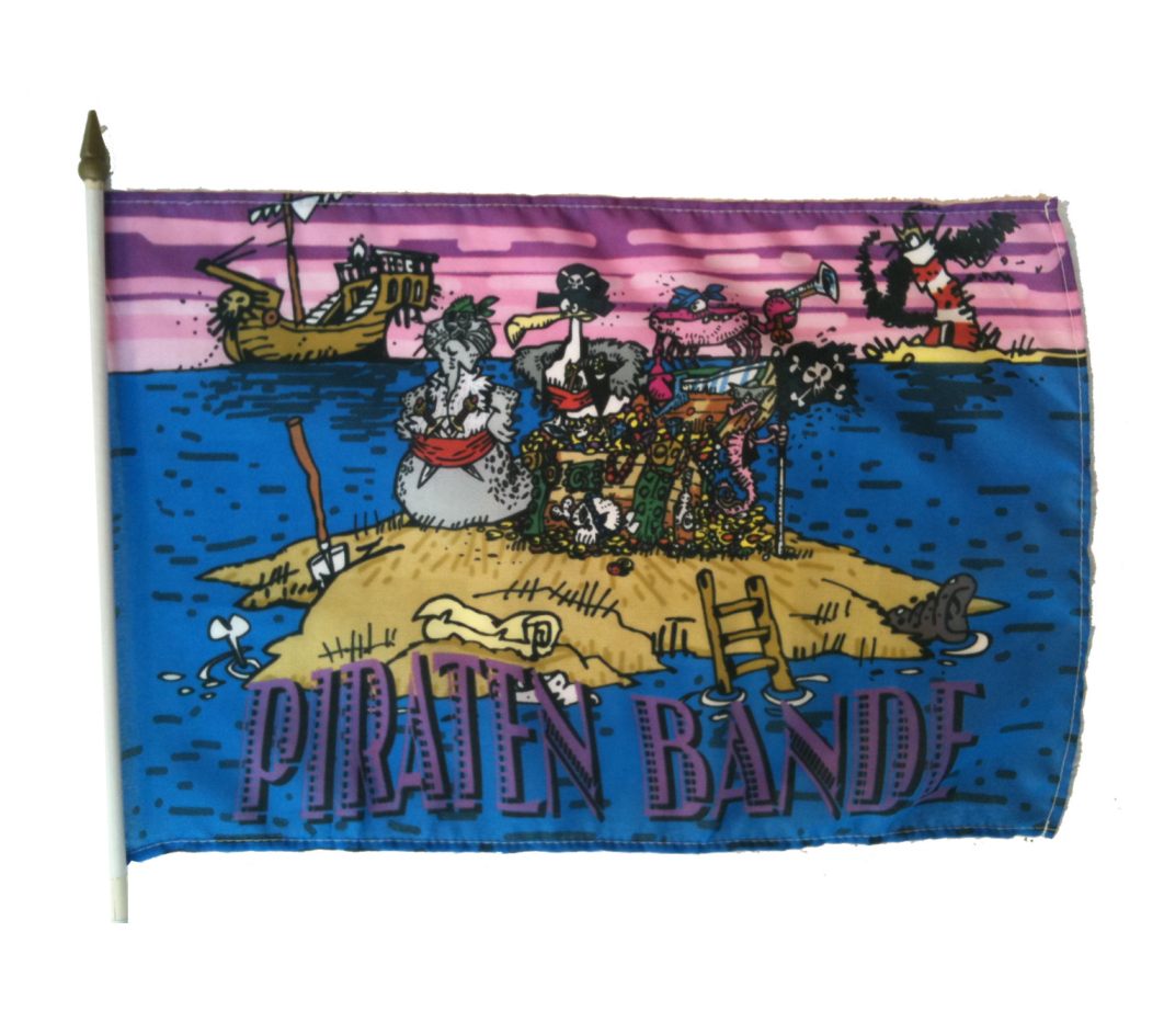 Fahne Piraten-Bande