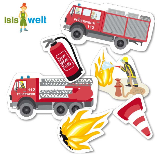 Feuerwehr-Konfetti XXL