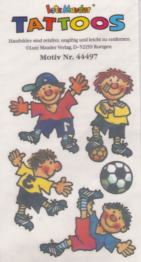 Fußball-Tattoo