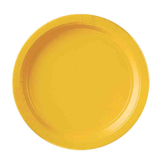 Gelbe-Teller 8 Stück