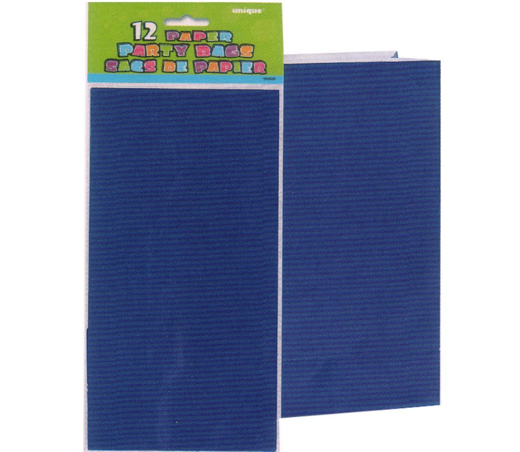 Geschenktüten Blau 12St.