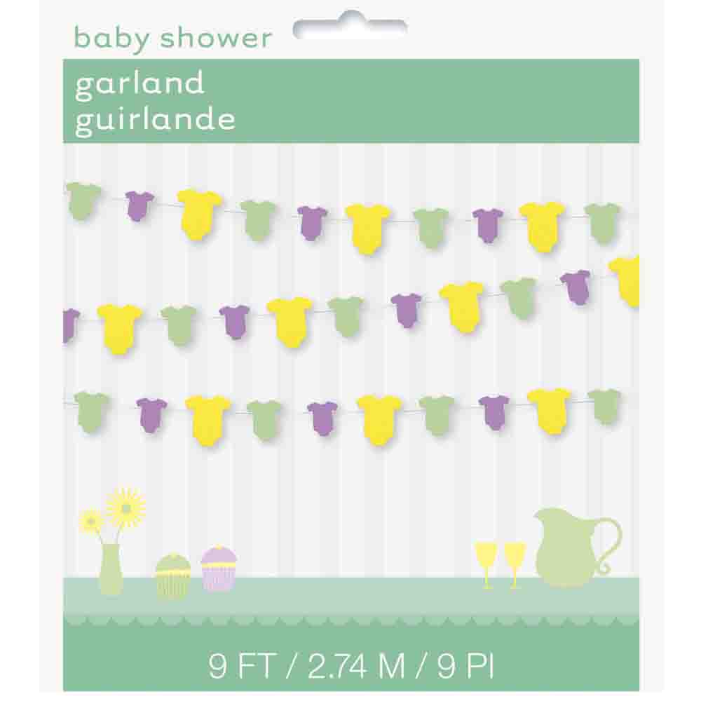 Girlande Babystrampler