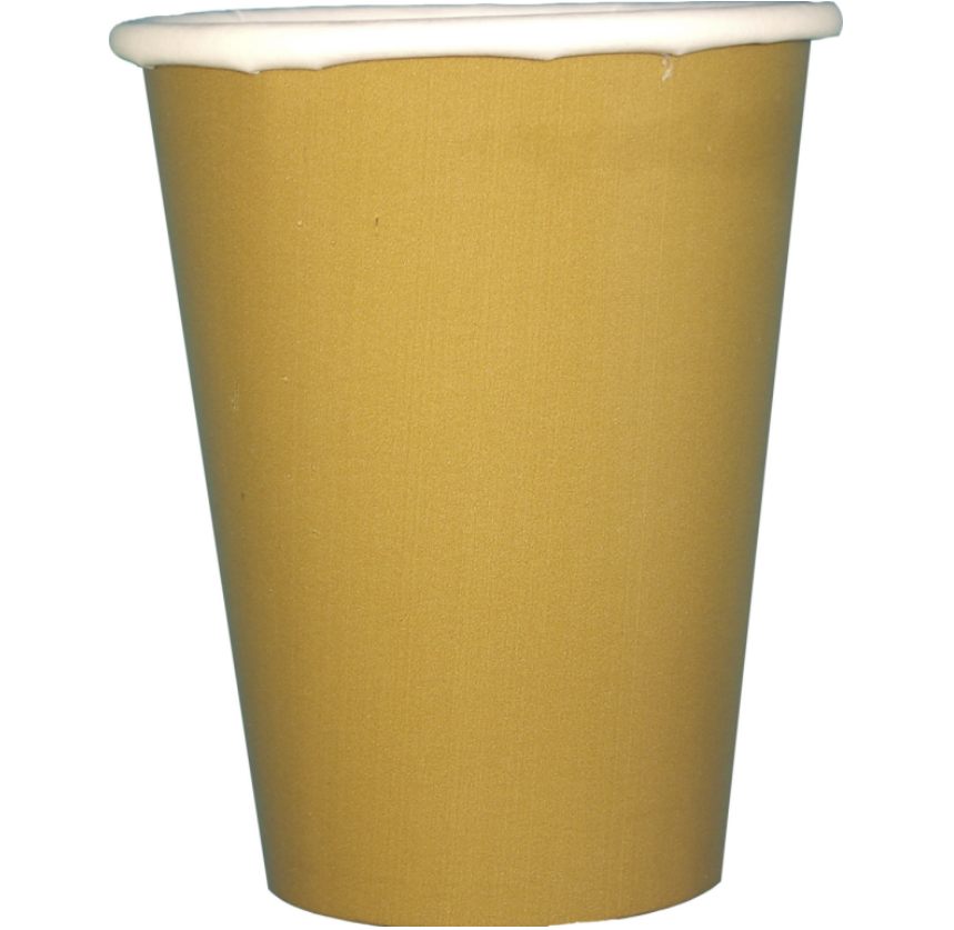 Gold-Becher 8 Stück