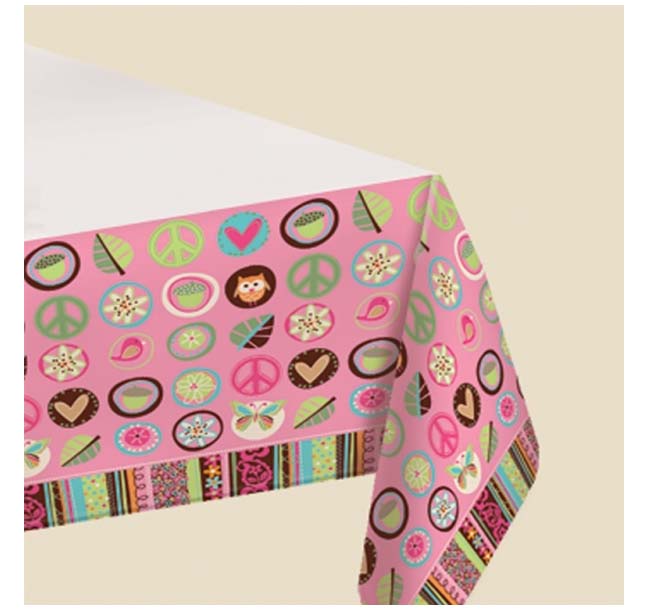 Hippie-Tischdecke