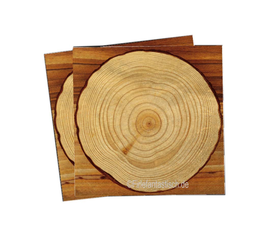 Servietten Baumstamm