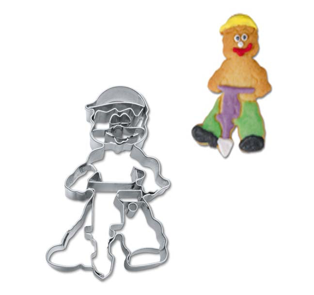 Keksausstecher Bauarbeiter