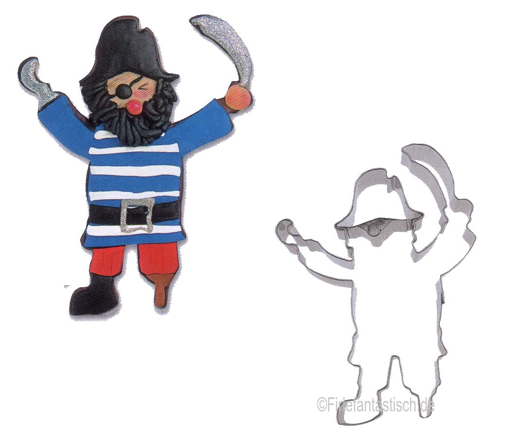 Keksausstecher Pirat