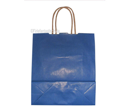 Papiertasche Blau