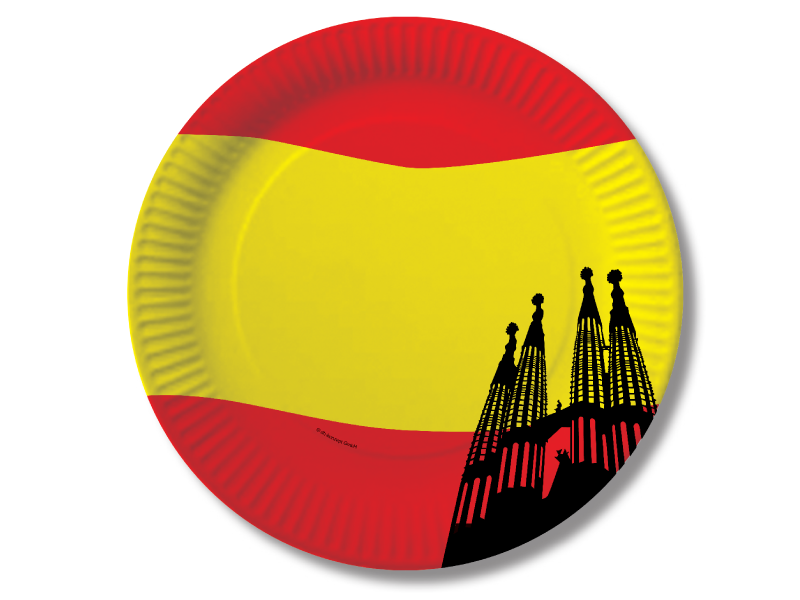 Spanien-Teller 10St.