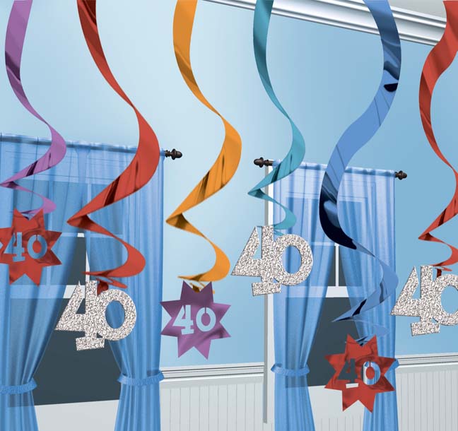 Deckendeko Hängespiralen Zahl 30