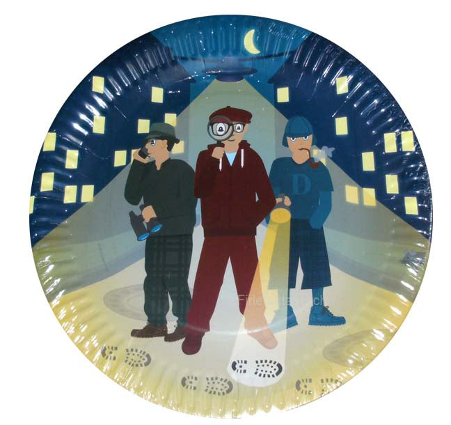 Detektiv-Teller 8 Stück