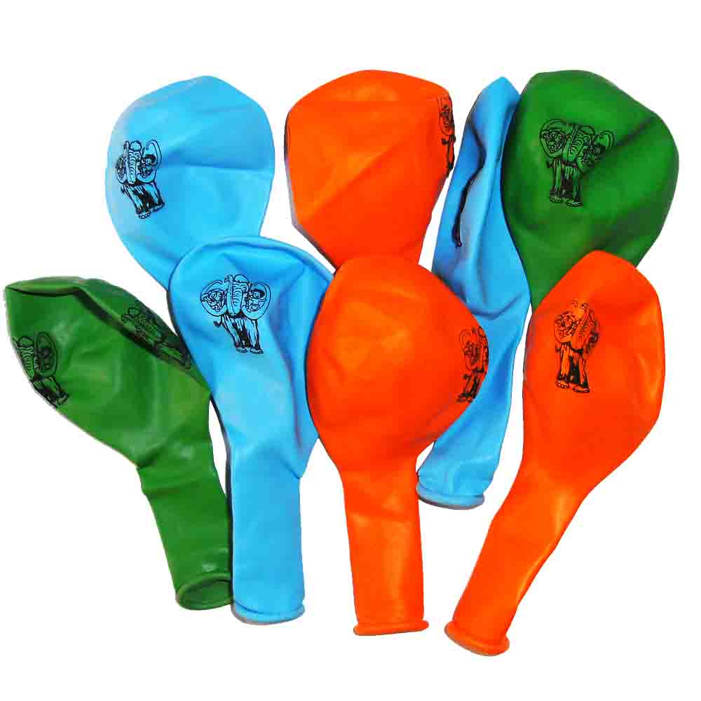 Luftballons Steinzeit Mammut