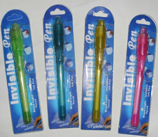 Geheimtinte Stift mit Licht 12 Stück
