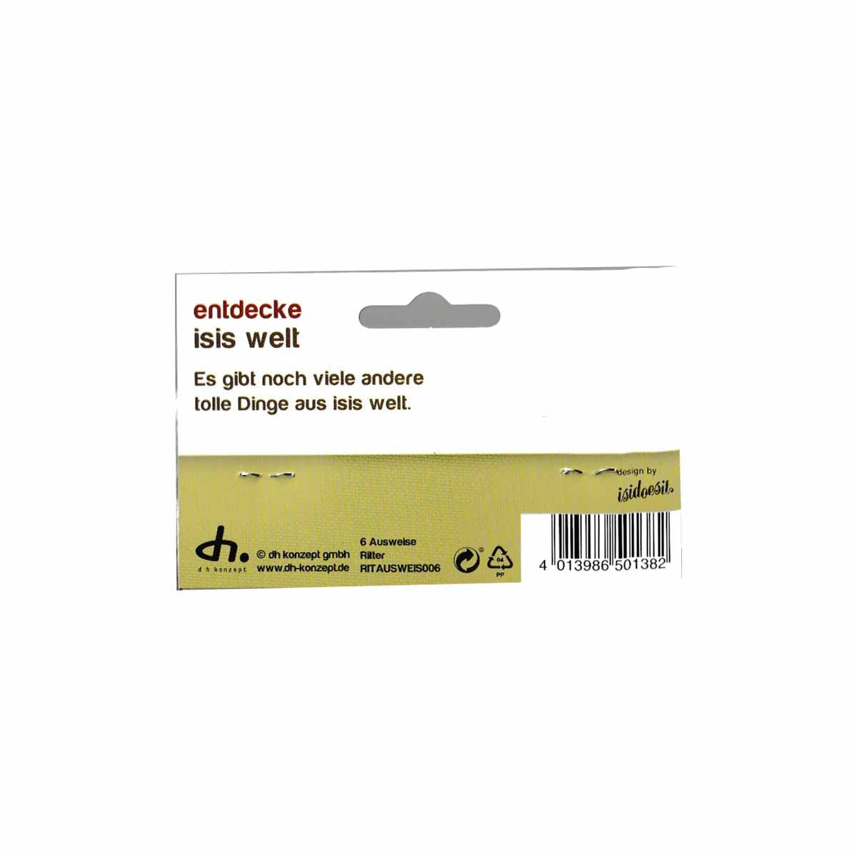 Ritter-Ausweis 6St.