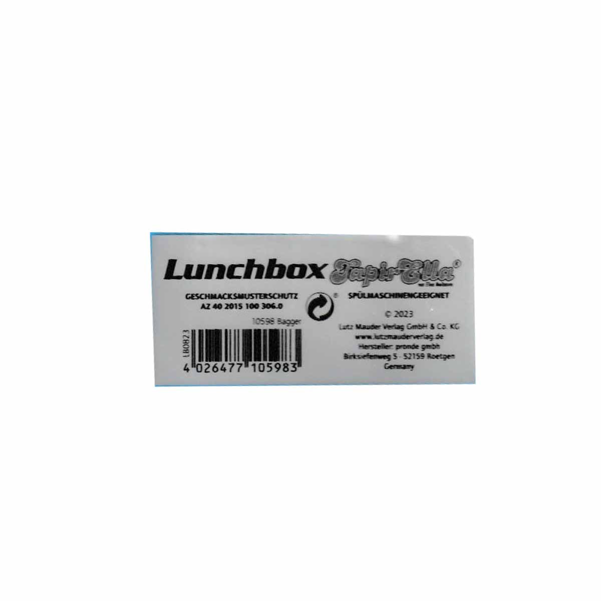 Lunchbox Bagger 16,5 cm