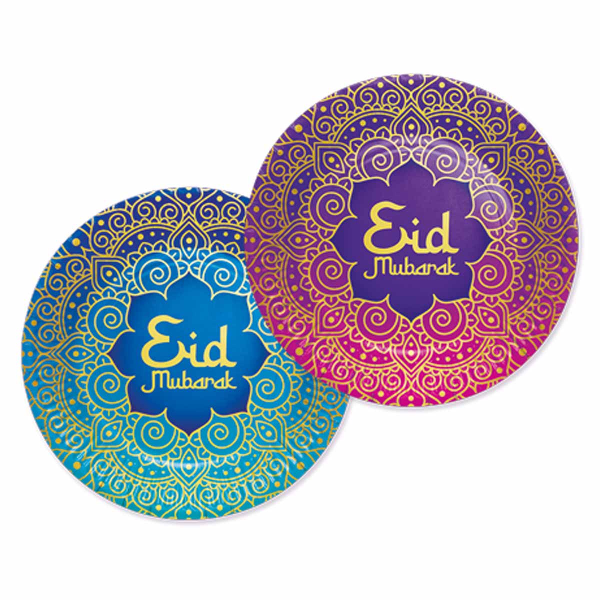 Eid Mubarak Teller 8 Stück