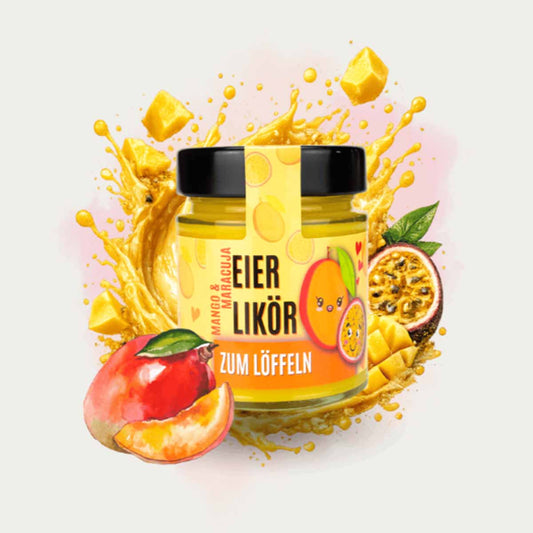 Eierlikör zum Löffeln Mango-Maracuja