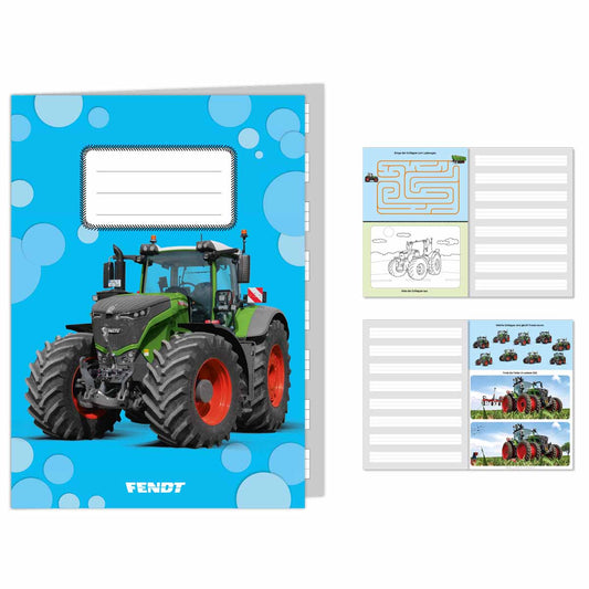 Schreibheft TRAKTOR FENDT für die Schule
