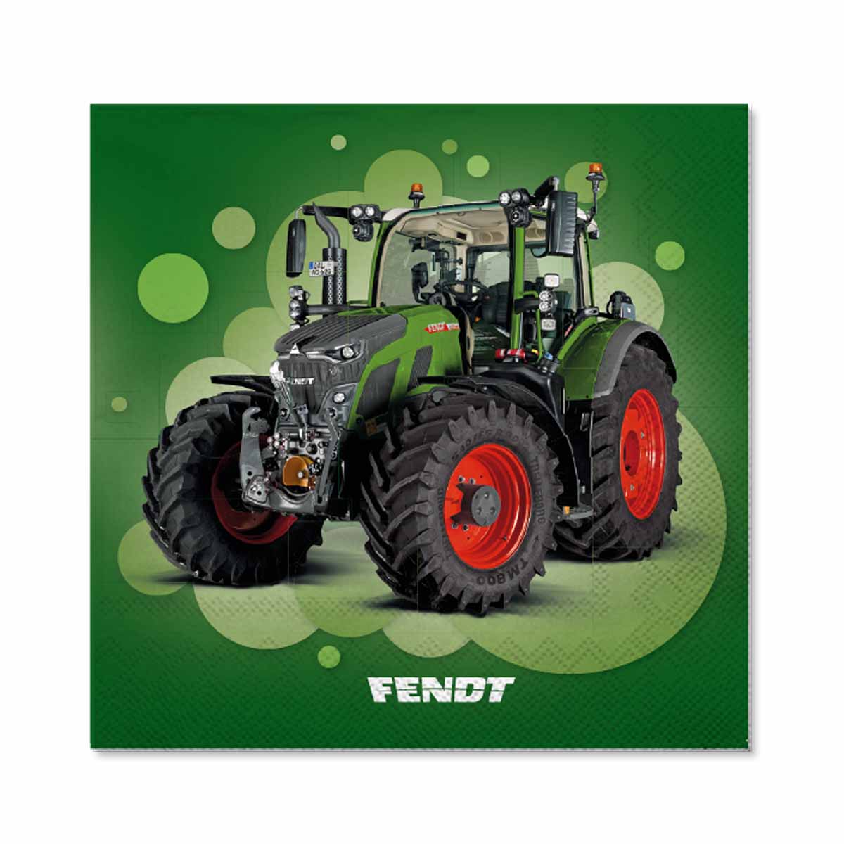 Dekoset Traktor Fendt Servietten, Wimpelkette, Konfetti und Ballons