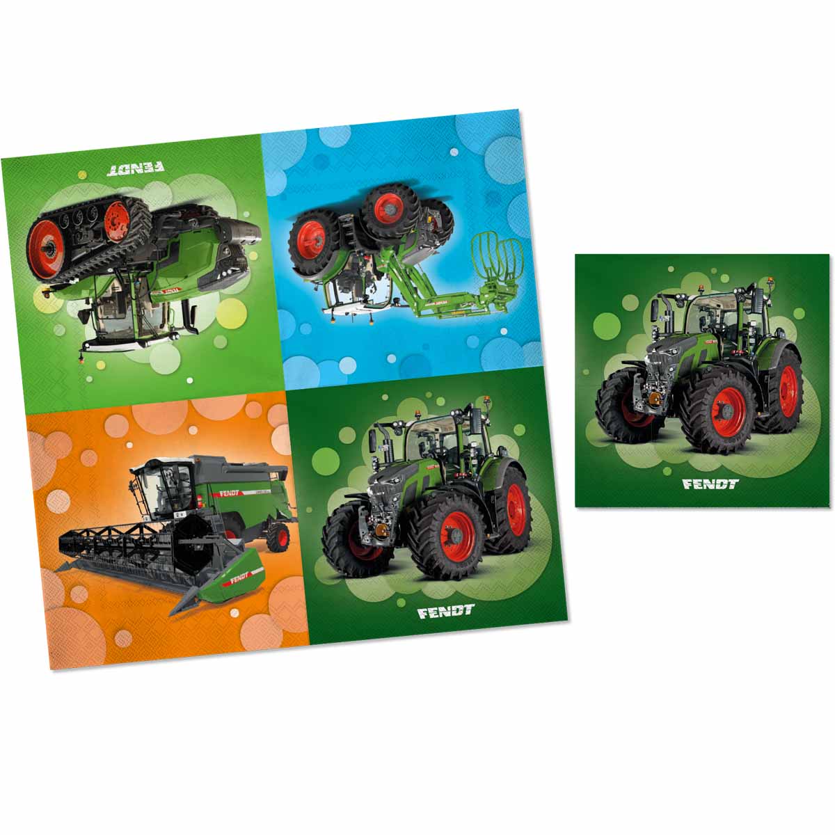 Traktor Fendt Servietten 20 Stück