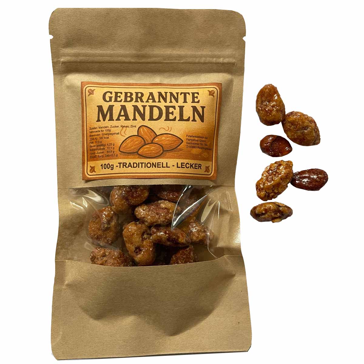 Gebrannte Mandeln 100g