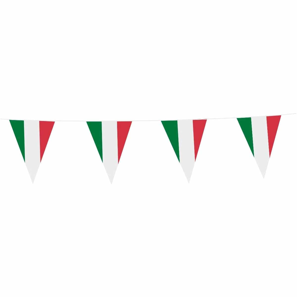 Dekoset Italien Servietten, Wimpelkette, Konfetti, Ballons