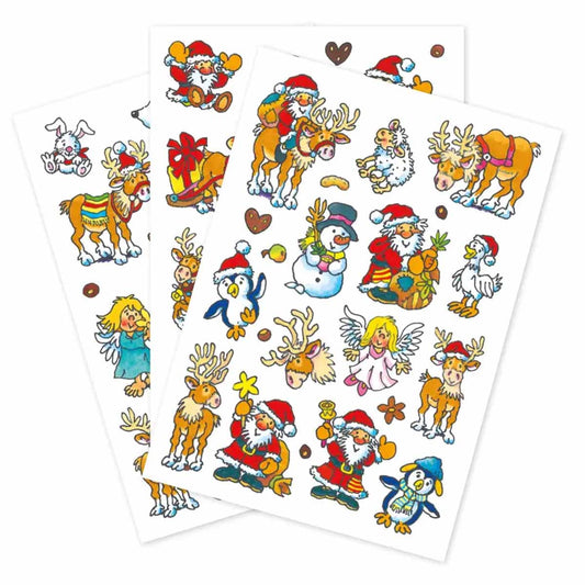 Kindertattoos Weihnachten 61 Stück