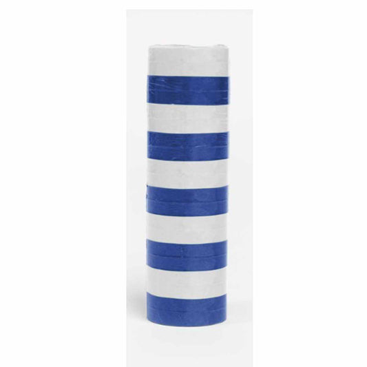 Luftschlangen blau/weiß 1 Rolle