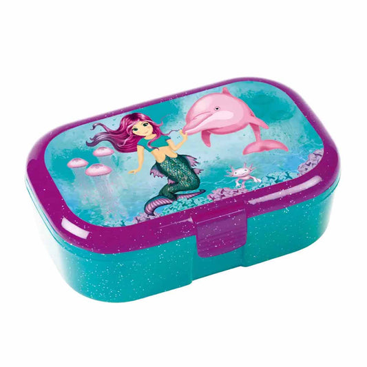 Glitzer-Lunchbox Meerjuingfrau Coralie 16,5 cm