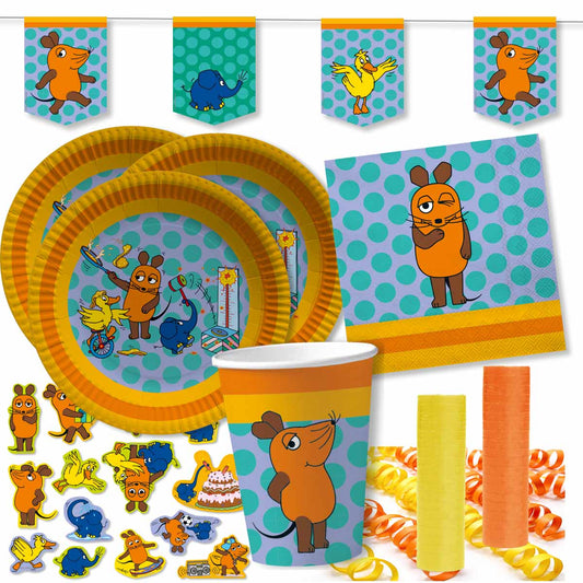 Partyset Die Maus für 10 Kinder