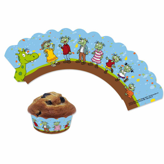 Olchis-Cupcake Banderolen 12 Stück