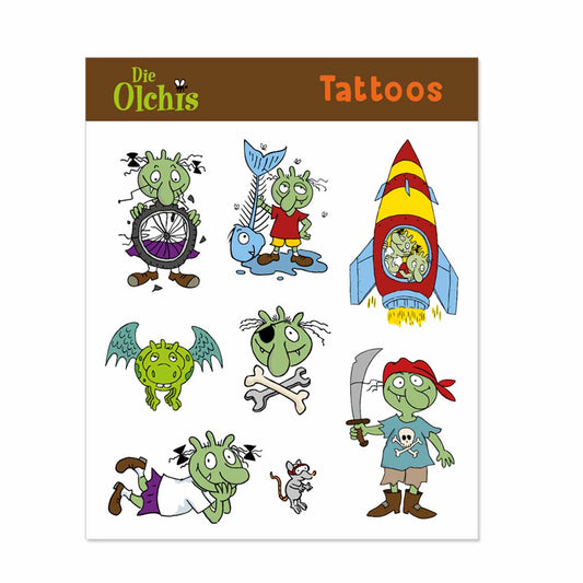 Olchis-Tattoos 1 Bogen