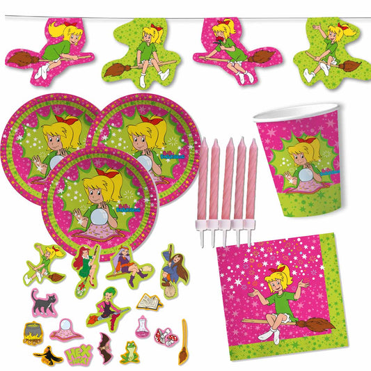 Bibi Blocksberg Partyset für 10 Kinder