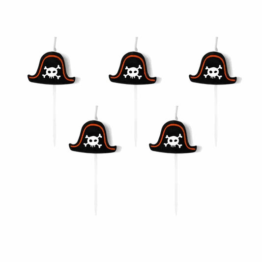 Piratenkerzen 2cm 5 Stück