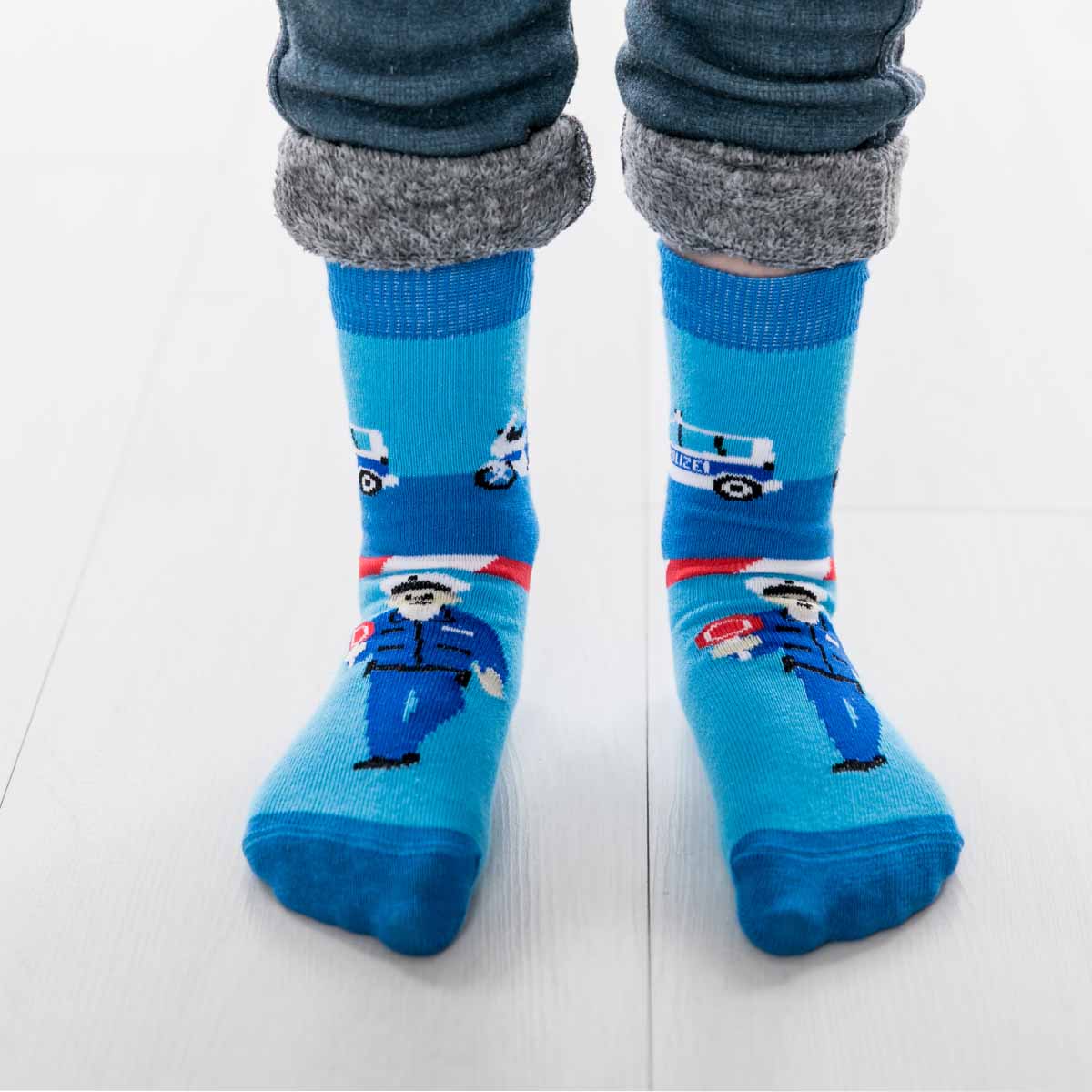 Polizei Socken Kinder
