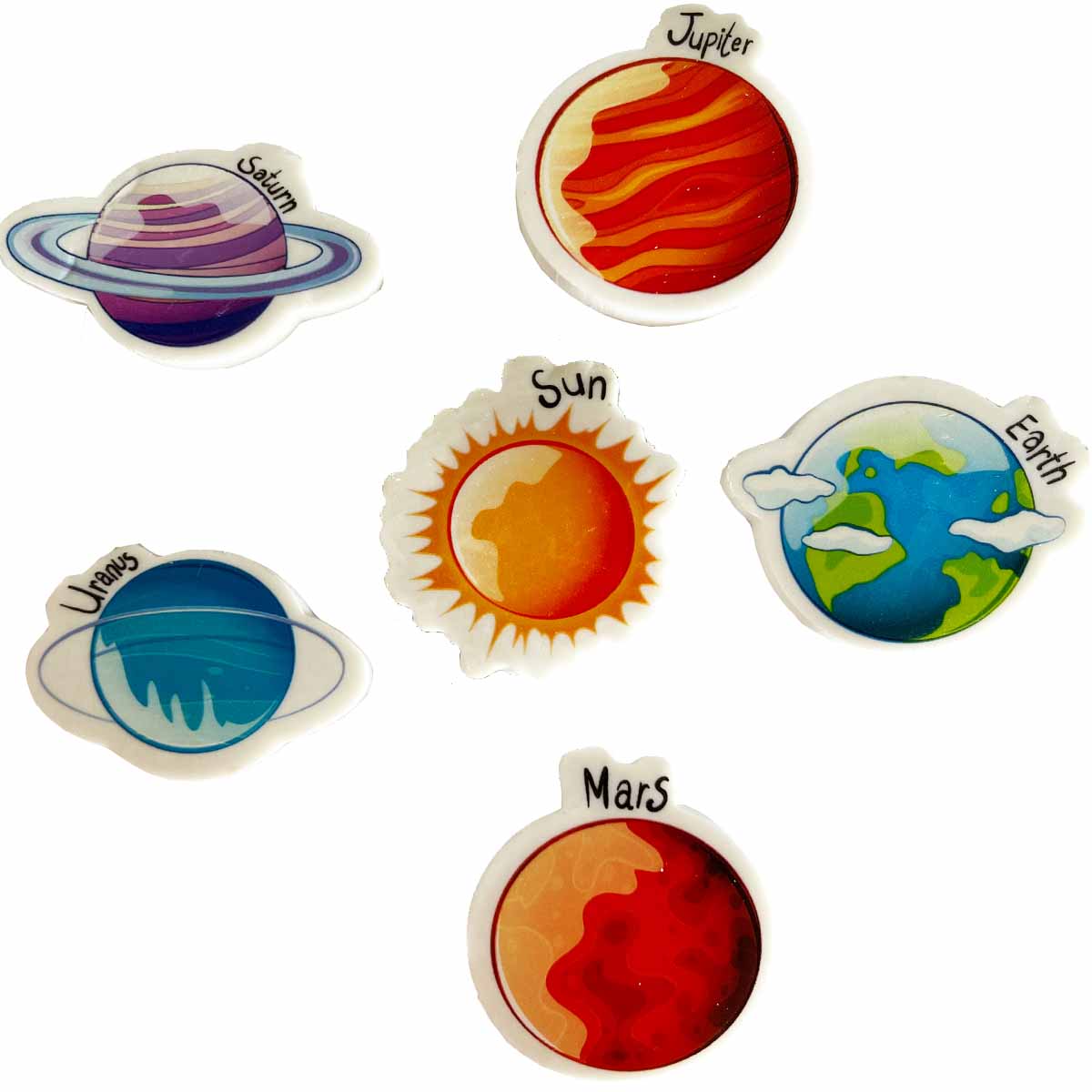 Radiergummi Planeten