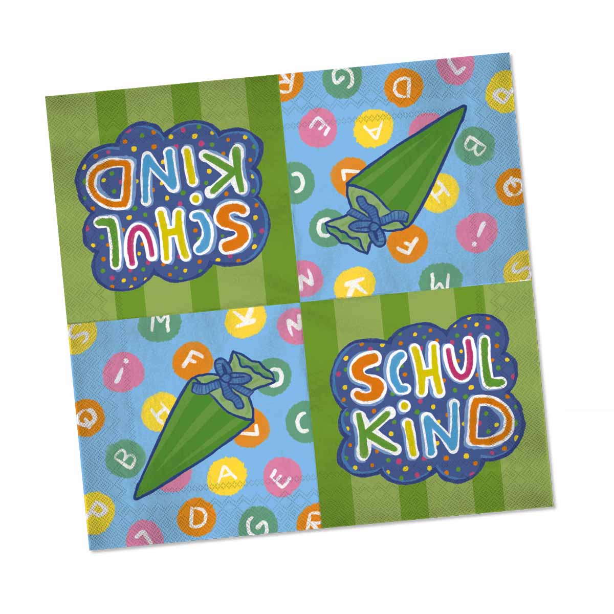 Servietten Einschulung „Schulkind“ 20 Stück