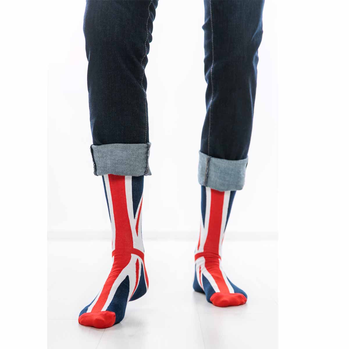 Socken England Design für Herren Gr. 42-47