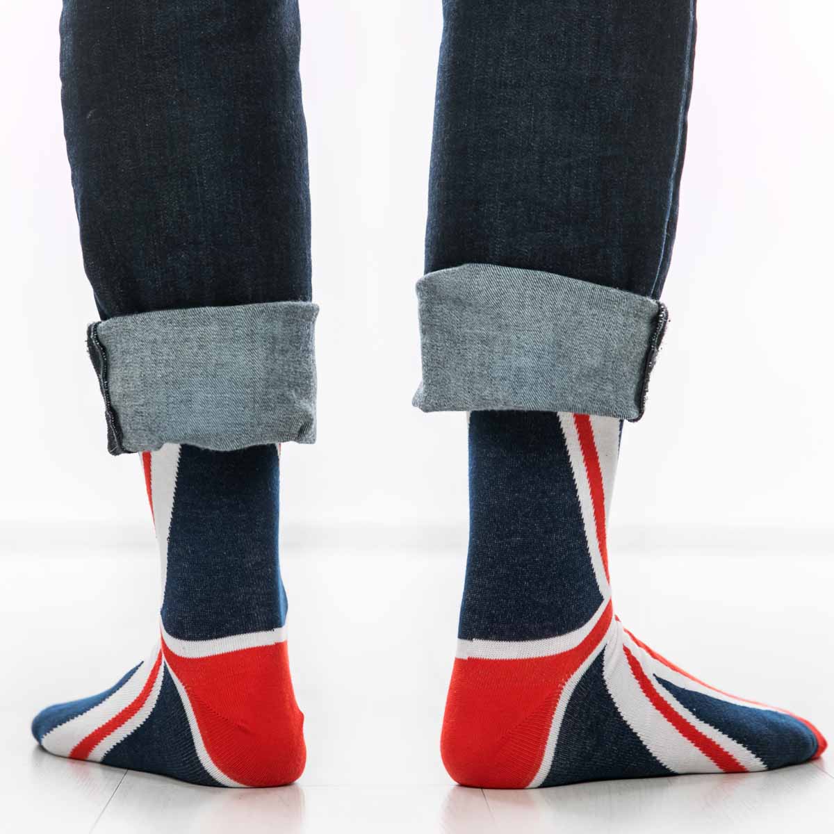 Socken England Design für Herren Gr. 42-47