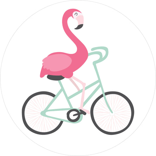 Essbarer Tortenaufleger Flamingo