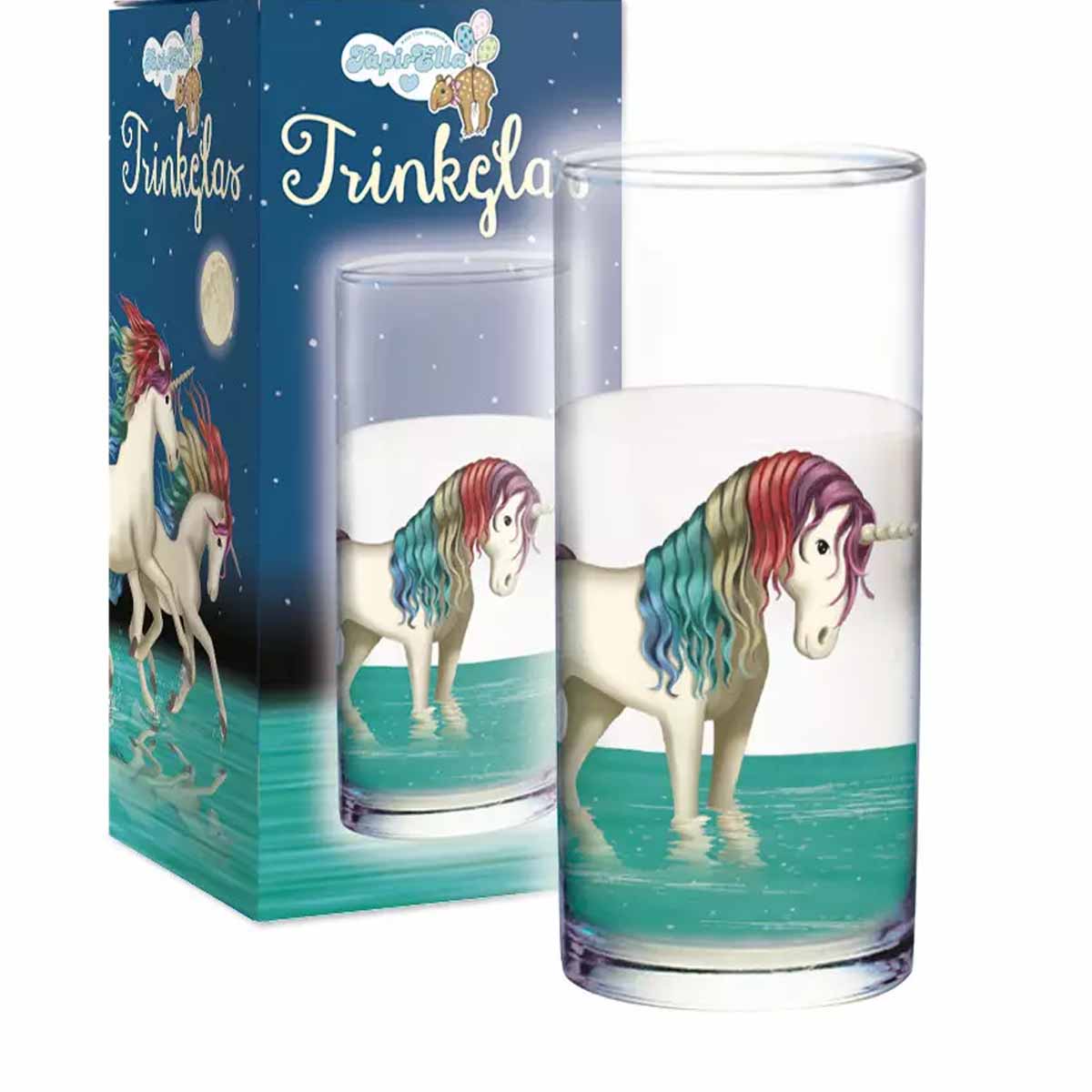 Trinkglas Einhorn Lunabelle