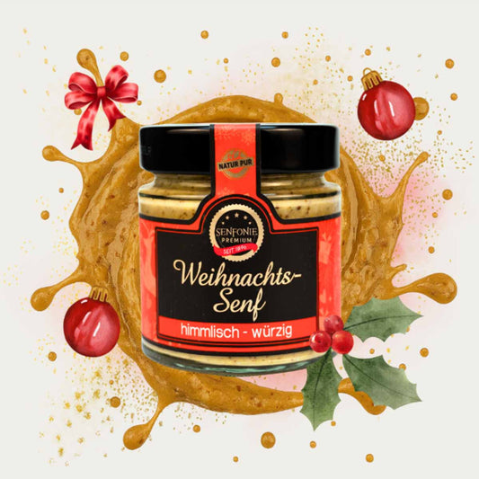 Weihnachts-Senf Premium Manufaktur-Qualität 180 ml