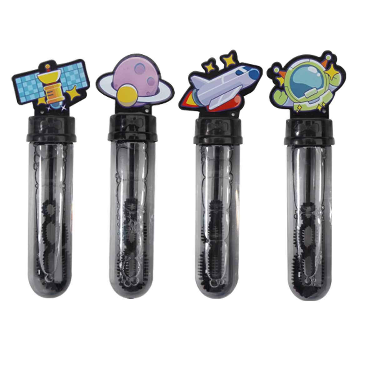 Weltraum Seifenblasen-Stick 14 cm - Mitgebsel für Weltraum Kindergeburtstag