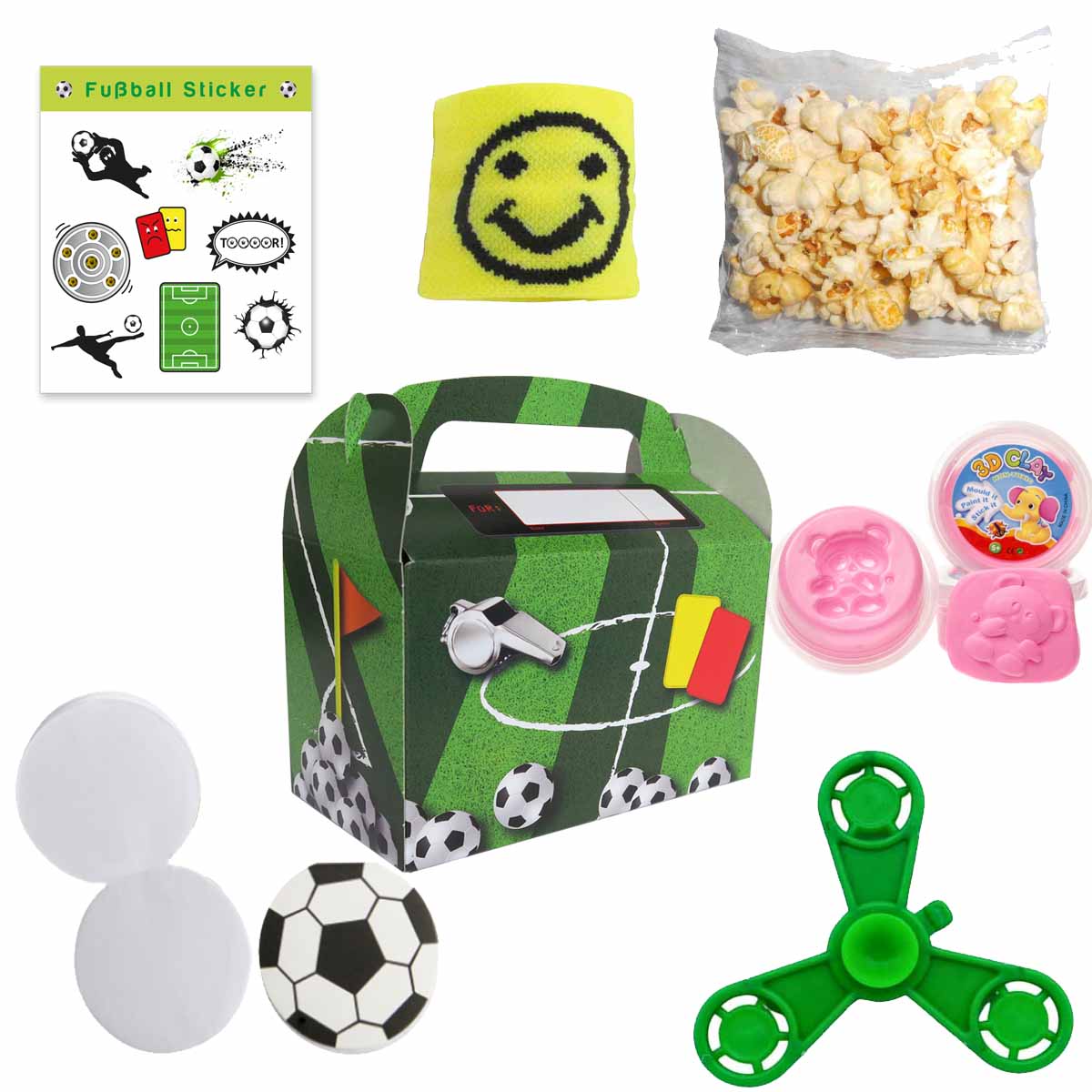 Gefüllte Wundertütenbox Fußball