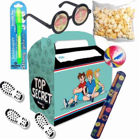 Gefüllte Wundertütenbox Detektiv Fragezeichen