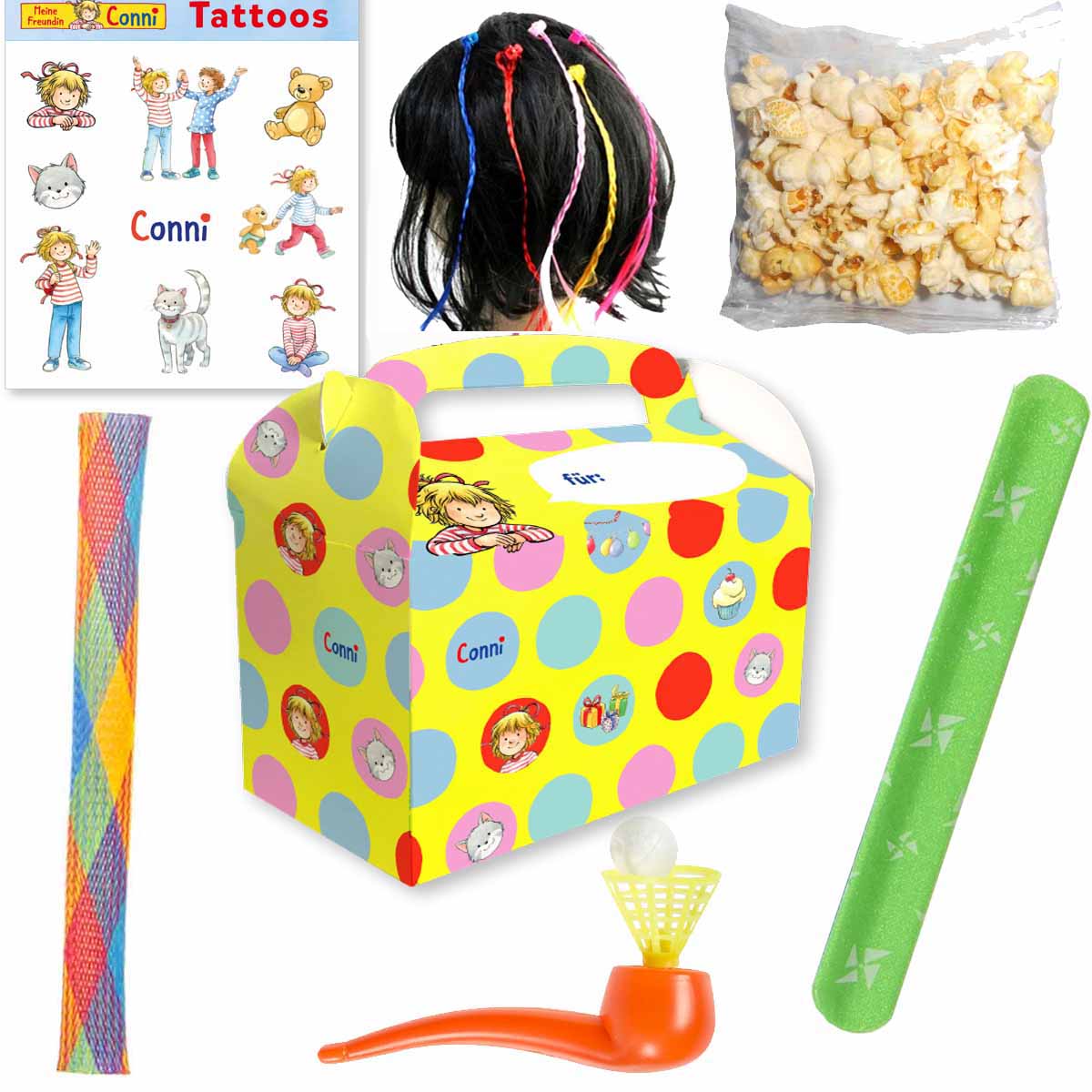 Gefüllte Wundertütenbox "Meine Freunin Conni"